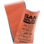 SAM Splint, orange/blue, 11 x 91 cm
