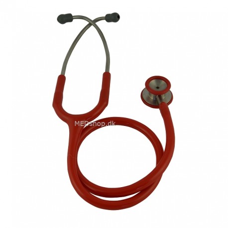 Stetoskop - Klassisk Pædiatri, rød  - 4 års garanti