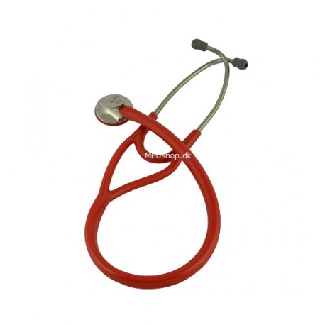 Stetoskop - Kardiologi PRO, rød - 10 års garanti