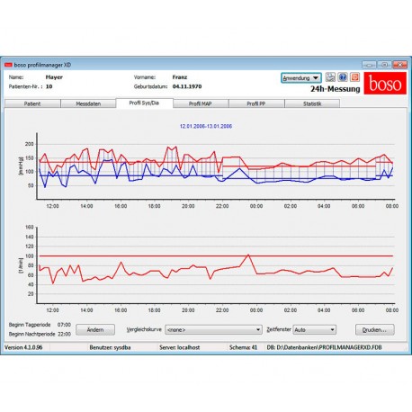 Boso TM-2340 døgn blodtryksmåler