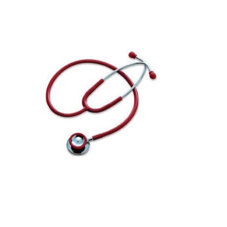 Stetoskop - Klassisk I, rød - 4 års garanti
