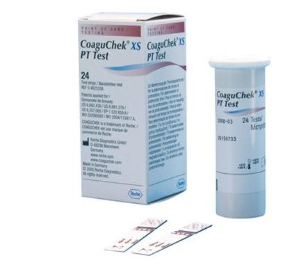 CoaguChek, XS, teststrimler, 24 stk. til INR
