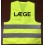 Refleksvest med "LÆGE" logo 