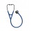 Littmann, Cardiology IV - Marineblå, røgfarvet spejludgave,  Blå studs