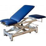 Examination table with short GU section