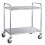 Trolley Stainless Steel with 2 Shelves