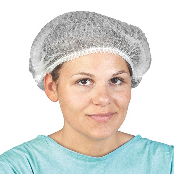 Operation hat, green, comfort, 100pcs. One Size. - MEDshop