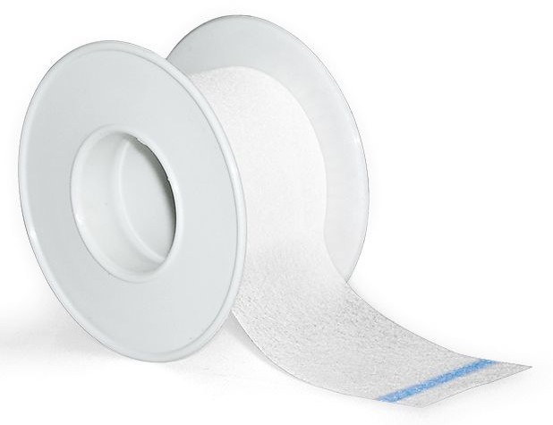 Hæfteplaster pore hvid, 5mx2,50cm, 12 Ruller