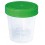 Urinbæger 100/125 ml med skruelåg grøn (100 stk)