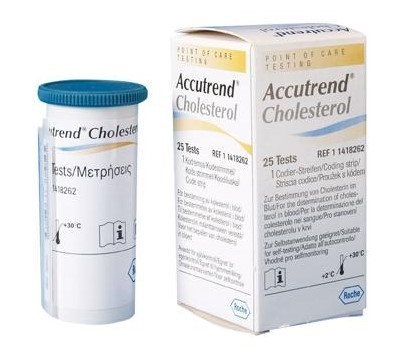 Accutrend® Kolesterol 25 teststrimler