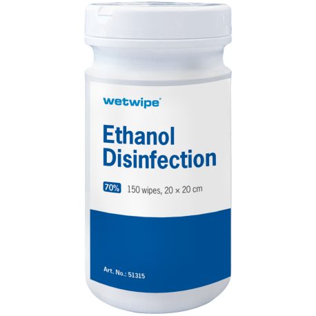 Ethanol desinfektion Micro serviet  150 stk.
