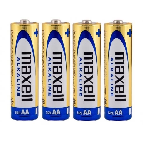 4 stk. AA, LR6, alkaline batteri