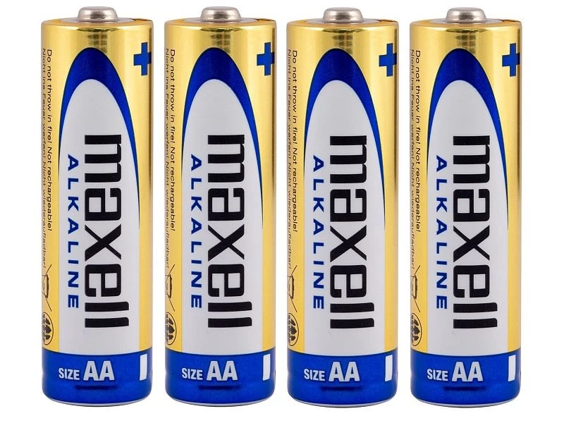 4 stk. AA, LR6, alkaline batteri