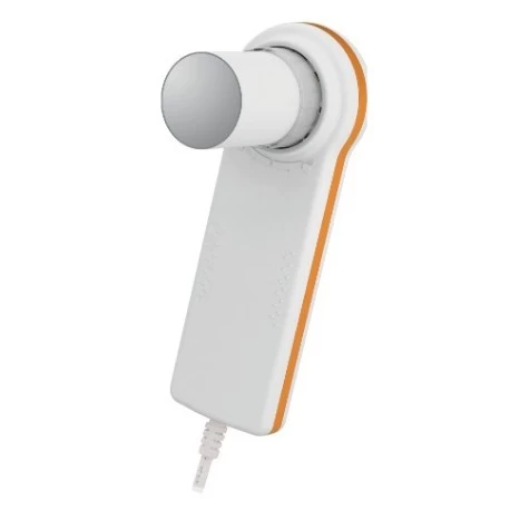 MiniSpir - PC-spirometer (orange), without turbine.