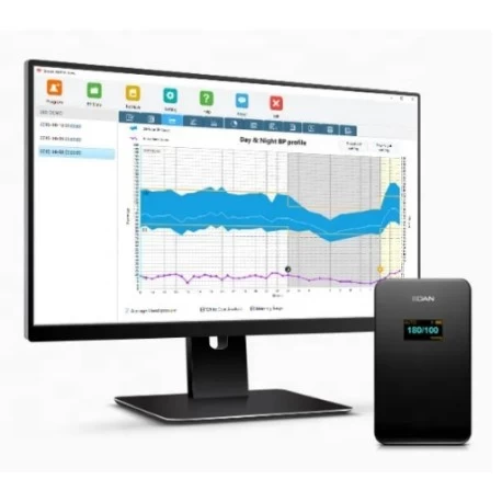 EDAN SA-10 24-hour blood pressure monitor including software.