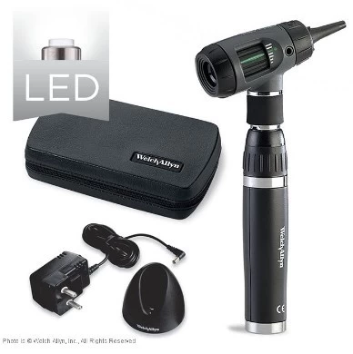 Welch Allyn, Macroview sæt, LED med lader, håndtag, hoved og lygte. LED