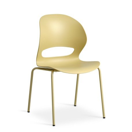 Luna chair, Mustard PVC
