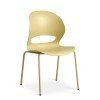Luna chair, Mustard PVC