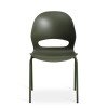 Luna stol, Oliven PVC