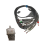 ECG patient cable (Ø4mm, banana connector, IEC), DX12
