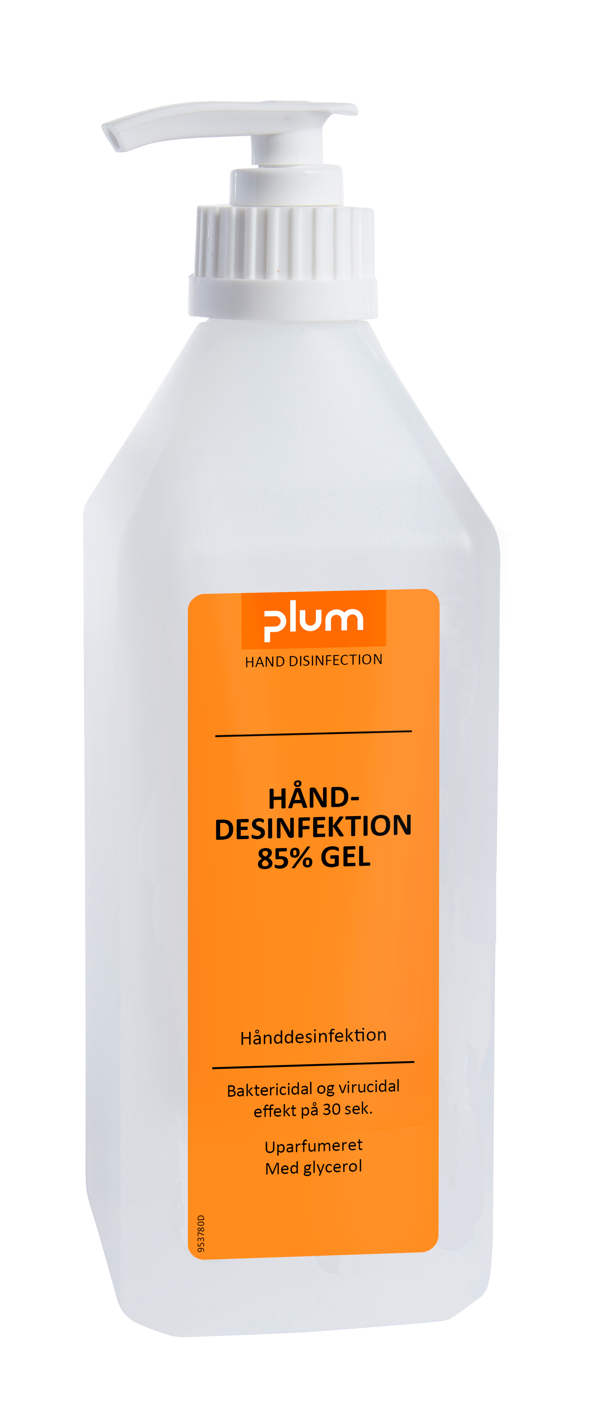 PLUM Alcogel 85% 600ml dispenser
