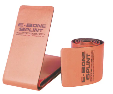 E-Bone Splint, orange/blå, 11 x 100 cm