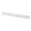 Cable tray 147 cm. white
