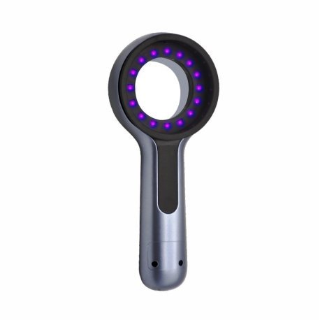 Woods lampe, professionel UV-inspektionslys, 16 LED, genopladelig