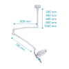 Operationslampe Mimsal Mimled 600, loftmodel