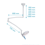 Operationslampe Mimsal Mimled 1000, loftmodel