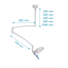Operationslampe Mimsal Mimled 1000, loftmodel