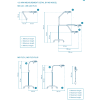 Mimsal MS LED wall-mounted examination lamp