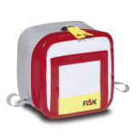 PAX Indertaske M - med svejsede samlinger Rød PAX-Tec