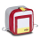PAX Inner bag M - with welded seams Red PAX-Tec