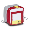 PAX Indertaske M - med svejsede samlinger Rød PAX-Tec