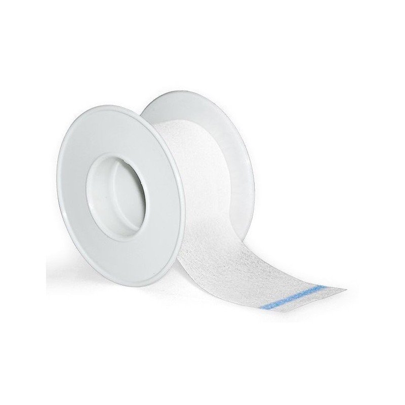 UDLØB: Micropore fikseringstape hvid, 5mx2,50cm, 12 Ruller