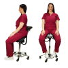 Multifunctional stool with backrest