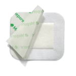 Mepore, plaster med sårpude 5 x 6 cm, steril, 9 cm x 10 cm, 50 stk.