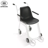 Wheelchair weight, Medical Approved Class III, with 4 steerable wheels