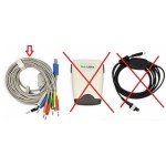 Welch Allyn Cardio Perfect EKG cable, Banana, comp.