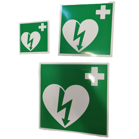 HeartSine Samaritan PAD 360P automatic defibrillator.