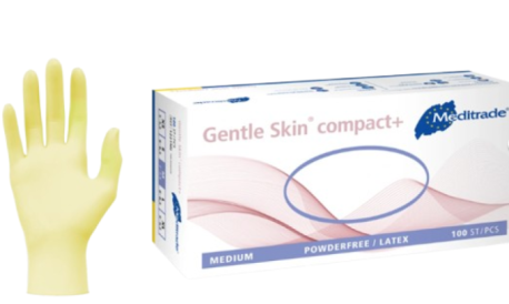 Latex handsker, pudderfri, 100stk. X - large