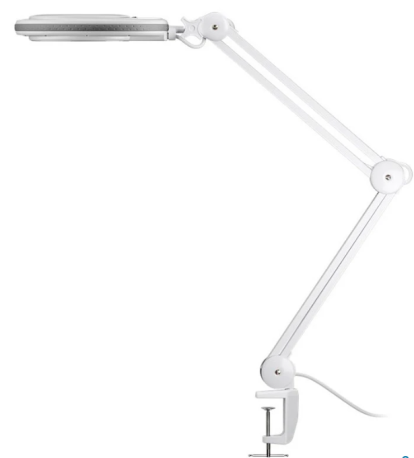 LED desk lamp 8W, 650lm, with table clamp