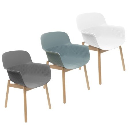 VISITOR CHAIR WITH ARMRESTS