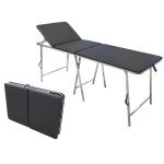 Transportabel briks, 13 kg, sort