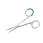 Kirurgisk saks, spids, lige, engangs, 11,5 cm, 25 stk.