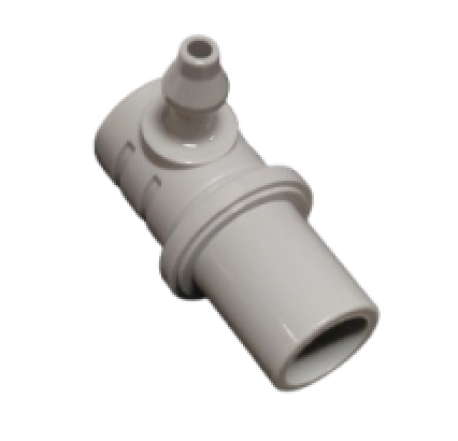 Omron, Air Plug konnektor, grå (vinklet) til HBP1120/1320