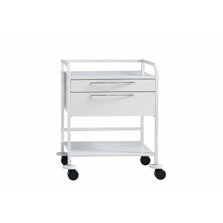 HYGIEN-O-STAR rullebord med 2 skuffer, model A, 64 cm
